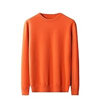 Wool Sweater Men Garment Seamless Pullover Spring and Autumn Basis Loose Casual Cashmere Knitting Sweater