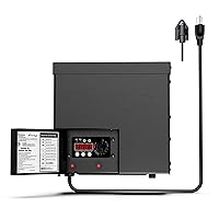 Malibu 600W Low Voltage Landscape Transformer Outdoor Weatherproof Transformer 120V AC to 12V AC with Sensor and Weather Shield for LED Lighting, Spotlight, Pathway Light, ETL Listed