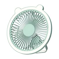 Mumuve Multifunctional Camping Fan with Hook + LED Light, USB Charger, 1200mAh Hanging Fan for Bedroom, Office, Home, Kitchen, Ceiling Fan with Light