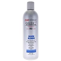 CHI Ionic Color Illuminate Shampoo, Silver Blonde, 12 FL Oz