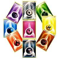 50 Pokemon Energy Cards Random Lot of Cards