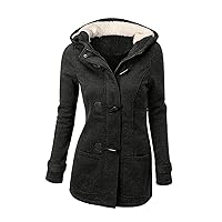 Long Fuzzy Jackets for Women Zip Up Winter Jacket Women Women's Shacket Puffer Jacket Women Wool Jacket