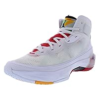 Nike Men's Air Jordan XXXVII Basketball Shoes White/Light Silver/Black/True Red 10.5