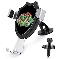 Opuntia Botanica Funny Phone Mount for Car Dashboard Windshield Vent Universal Automobile Accessories