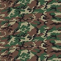 Army Green Camouflage Print Permanent Vinyl 12 inch Adhesive Vinyl (2)
