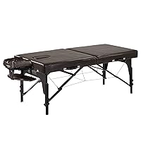 Master Massage Supreme Lx Portable Massage Table Package, Brown