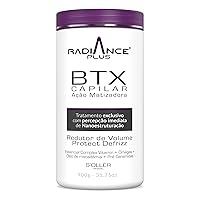 Hair Bottox Radiance Plus Volume Reductor, 900 g, Natural Thermal Mask Moisturizer with Hydrating Vitamin E, Omegas, and Nourishing Macadamia Oil, 31.75 oz.