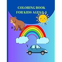 COLORING BOOK FOR KIDS AGES 2-4 COLORING BOOK FOR KIDS AGES 2-4 Paperback
