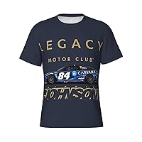 Jimmie Johnson 48 Men's T-Shirt Printing Performance Short Sleeve Crewneck T-Shirt Tight Sport Classic