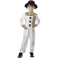 Rubie's Official Snowman Christmas Childs Costume, Unisex - Medium Age 5-6, Height 116 cm, World Book Day