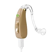 Banglijian Hearing Aid Rechargeable Ziv-201 Digital Noise Reduction and Feedback Cancellation Small Size