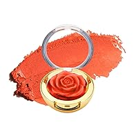 Winky Lux Cheeky Rose, Cream Blush for Cheeks, Flower Blush with Vitamin E, Makeup Blush and Flower Makeup, Coral Brilliant