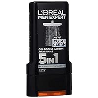 L'OREAL Men Shower TOTAL Clean 300 Ml. Soaps and cosmetics