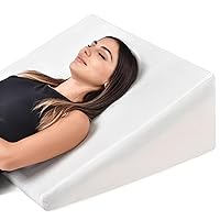 Bed Wedge Pillow Cooling Memory Foam Top – 8