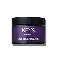 Keys Soulcare Nourising Cleansing Balm + Makeup Remover, Soothing Cleanser Removes Impurities & Hydrates Skin with Shea Butter, Cruelty-Free, 2.82 Oz