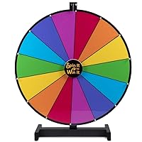 Deluxe 24 Inch Spin It to Win It Dry Erase Prize Wheel - Great for Events!