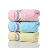 BHUKF Cotton Household Absorbent Face Wash Towel Hotel Beauty Salon Towel Thickened Towel