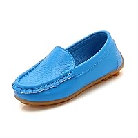 Toddler Little Kid Boys Girls Soft Slip On Loafers Dress Flat Shoes Boat Shoes Casual Shoes Little Girl Shoes Size