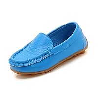 Toddler Little Kid Boys Girls Soft Slip On Loafers Dress Flat Shoes Boat Shoes Casual Shoes Slip on Toddler Shoes