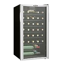 Danby DWC350BLPA 35 Bottle Wine Cooler - Platinum
