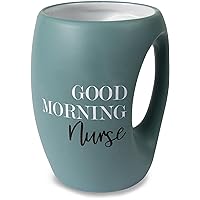 Pavilion Gift Company Good Morning Nurse 16 oz Mug, Green