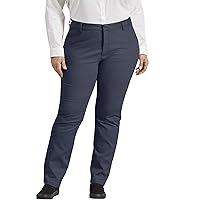 Dickies Women's Size Perfect Shape Bootcut Twill Pant-Plus