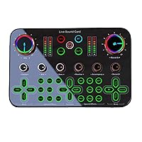 Live Sound Card Podcast Mixer Sound Card For Gaming Music Production And Podcasting Professional Quality Sound Card