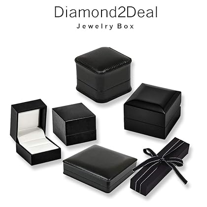 Diamond2Deal Burlwood Finish 10-Watch Case