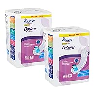 Body Curve Incontinence Pads for Women, Moderate, Regular Length, 54 Ct - 2 Pack