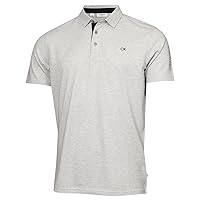 Calvin Klein Men's Uni Golf Polo Shirt - Silver - XXL
