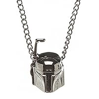 Star Wars Boba Fett 3D Gunmetal Necklace