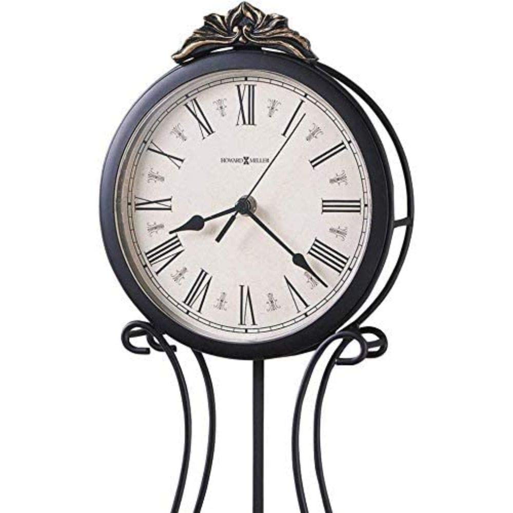 Howard Miller Peacock II Wall-Clocks, Charcoal Gray