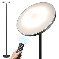 SUNMORY Floor Lamps for Living Room, 32W/3000LM Super Bright LED Floor Lamp with Remote Control, 69