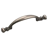 Amerock BP874PWT The Anniversary Collection 3 in (76 mm) Center-to-Center Pewter Cabinet Pull