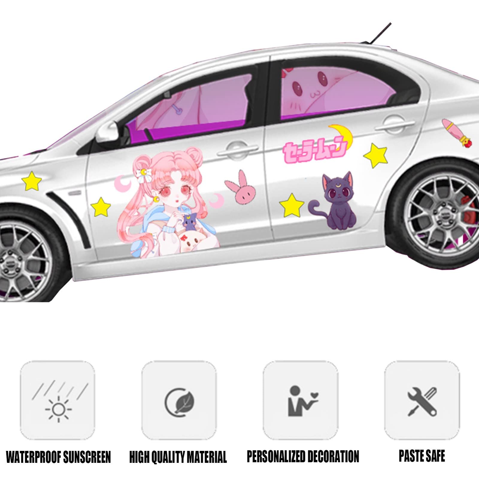 Anime Stickery Graphics Vinyl Stickers Decals Wrap for Cars – Anime  Stickery Online