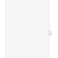 Avery Individual Legal Exhibit Dividers, Avery Style, 15, Side Tab, 8.5 x 11 Inches, Pack of 25 (11925)