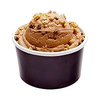 Restaurantware 200-CT Disposable Black 3-OZ Ice Cream Cups - Coppetta Small Hot and Cold To Go Cups: Perfect for Cafes - Eco-Friendly Recyclable Paper Cup - Wholesale take out Food Container