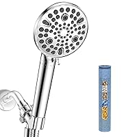 Filtered Handheld Shower Head Bundle with 1-PACK Shower Filter Replacement Cartridge