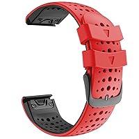 26 22mm Silicone Wristband For Garmin Fenix 6 6XPro 5X 5 Plus/Forerunner 935 GPS MK1 D2 Quick Release Easyfit Watch Strap