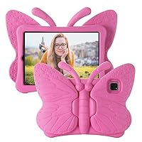 iPad Air 5th /4th Generation Case Kids, iPad Pro 11 inch Case for Girls, Cute Butterfly Shockproof EVA Foam Stand Cover for 11