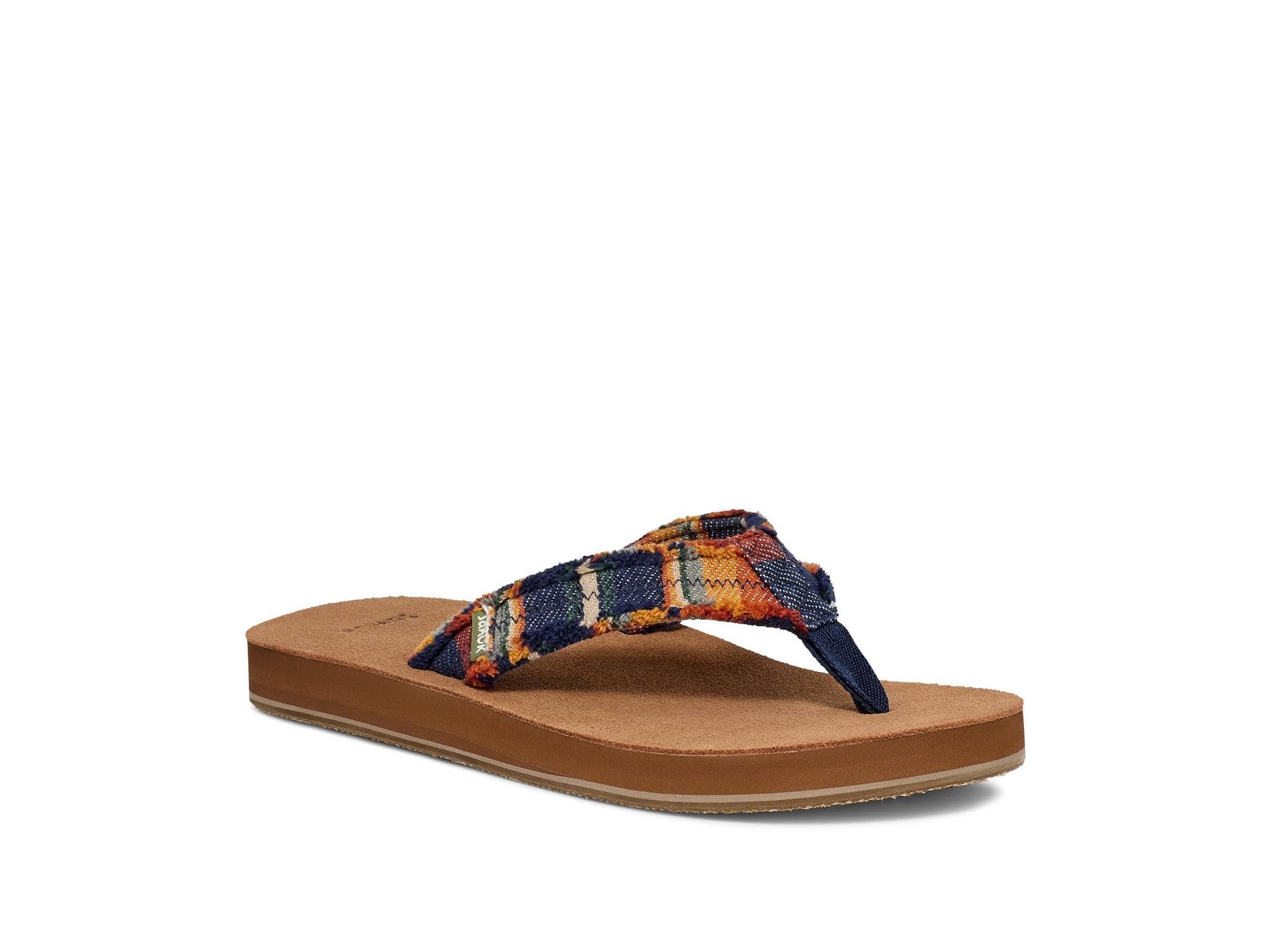 Sanuk Men's Fraid Not Blanket Flip-Flop