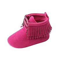 Baby Girls Boys Snow Boots Soft Sole Warm Winter Booties Anti Slip Toddler Newborn Shoes Fancy Shoes for Girls