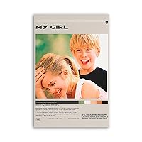 My Girl Poster Classic Vintage Movie Poster (11) Canvas Painting Wall Art Poster for Bedroom Living Room Decor 12x18inch(30x45cm) Unframe-style