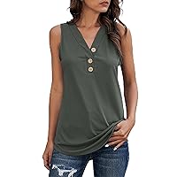 Women's Sleeveless Solid Color Summer Casual Knitted Tops Vest Sleep Top Women