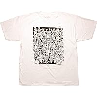 Black and White Collage Mens Graphic Shirt