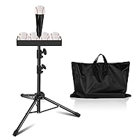 Baseball Batting tee with Storage, Portable Softball Tees for Adults and Youth Teens, Adjustable Tee Ball Stand 30 to 43 inches for Hitting Training Practice, Ideal Hitting Tee with Carrying Bag
