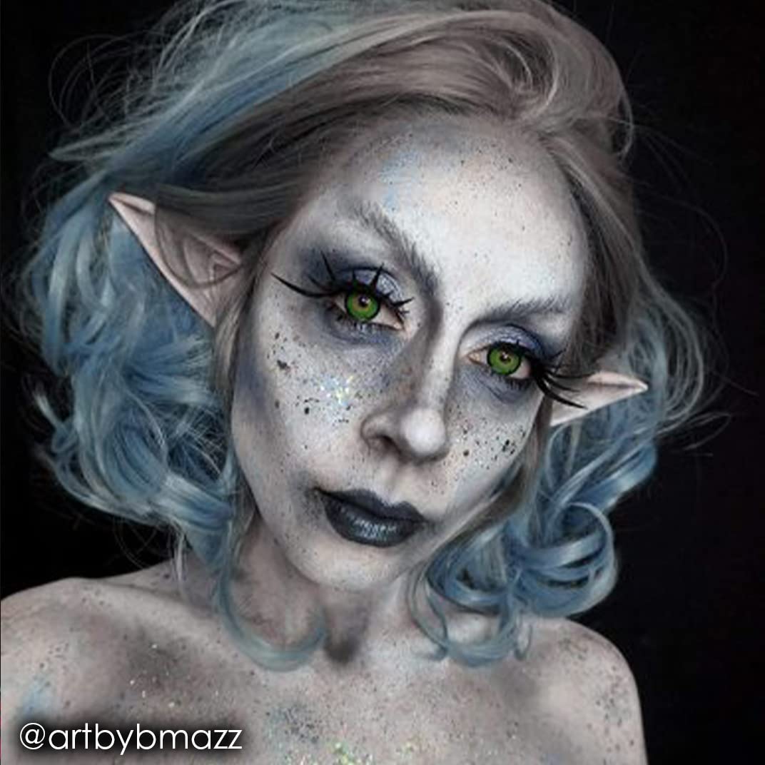 Mehron Makeup Fantasy FX Cream Makeup | Water Based Halloween Makeup | Monster Grey Face Paint & Body Paint For Adults 1 fl oz (30ml) (MONSTER GREY)
