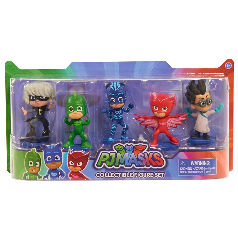 PJ Masks Collectible Figure Set, 5 Pack, by Just Play