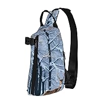 Flower And Leaf Crossbody Backpack, Multifunctional Shoulder Bag With Straps, Hiking And Fitness Bag