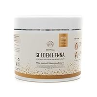Pre-Mixed Premium Golden Henna, 18 oz. All Natural Henna Hair Dye - Henna Angels